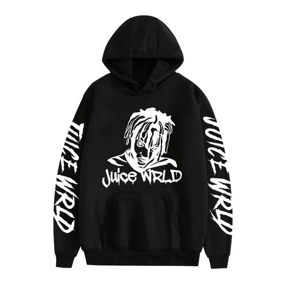 TPUABR Juice Hoodie Wrld Pullover Band Rapper Casual Sweatshirt