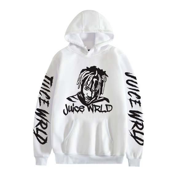 TPUABR Juice Hoodie Wrld Pullover Band Rapper Casual Sweatshirt