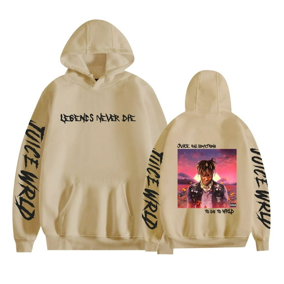 TPUABR Juice Hoodie Wrld Pullover Classic Pop Oversized Sweatshirt