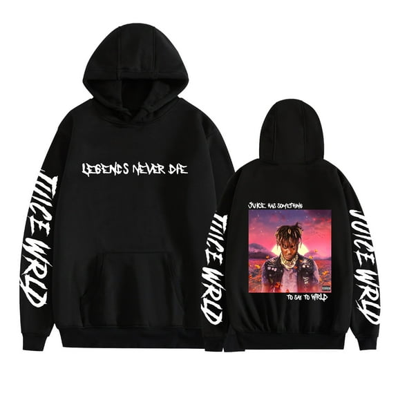 TPUABR Juice Hoodie Wrld Pullover Classic Pop Oversized Sweatshirt