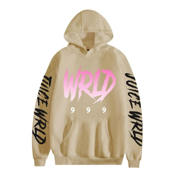 TPUABR Juice Hoodie Wrld Pullover Hip Hop Rapper Casual Sweatshirt