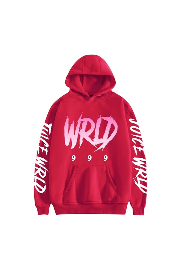 Juice Hoodie Wrld Pullover Hip Hop Rapper Casual Sweatshirt
