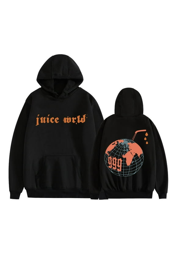 Juice Hoodie Wrld Pullover Rapper Harajuku Casual Sweatshirt Size XXS-3XL