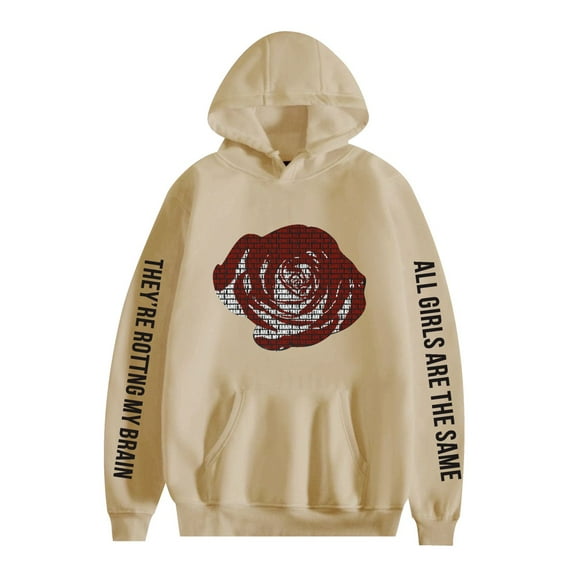 TPUABR Juice Hoodie Wrld Pullover Rapper Music Pop Casual Sweatshirt XS-3XL