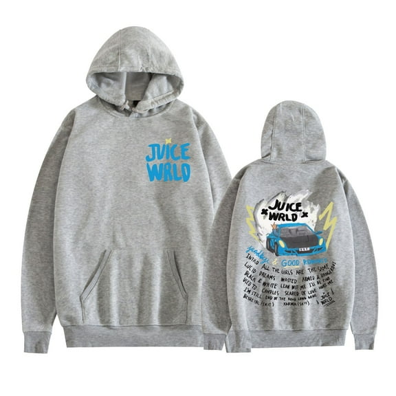 TPUABR Juice Hoodie Wrld Pullover Rapper Music Pop Casual Sweatshirt