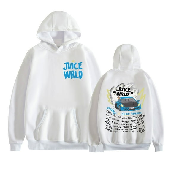 TPUABR Juice Hoodie Wrld Pullover Rapper Music Pop Casual Sweatshirt
