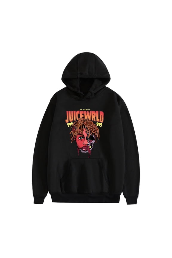 Juice Hoodie Wrld Pullover Rapper Music Trend Oversized Sweatshirt