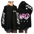 thumbnail image 1 of TPUABR Juice Wrld Casual Zip-Up Hoodie New Fashionable Long-Sleeve Fleece Windproof Warm Jacket Unisex, 1 of 5