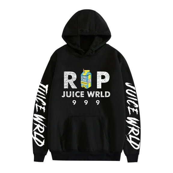 TPUABR Juice Wrld Hoodie 999 New Casual Long Sleeve Pullover Hip Hop Rapper Music Trend Sweatshirt