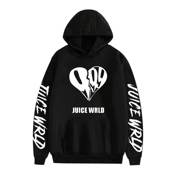 TPUABR Juice Wrld Hoodie 999 New Casual Long Sleeve Pullover Hip Hop Rapper Music Trend Sweatshirt