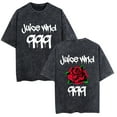 thumbnail image 1 of TPUABR Juice Wrld Washed Vintage Cotton T-shirt Classic Music New Trend Large Size T-shirt, 1 of 8