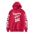 thumbnail image 1 of TPUABR Juice hip hop rapper hoodie Wrld 999 loose casual hoodie, 1 of 4