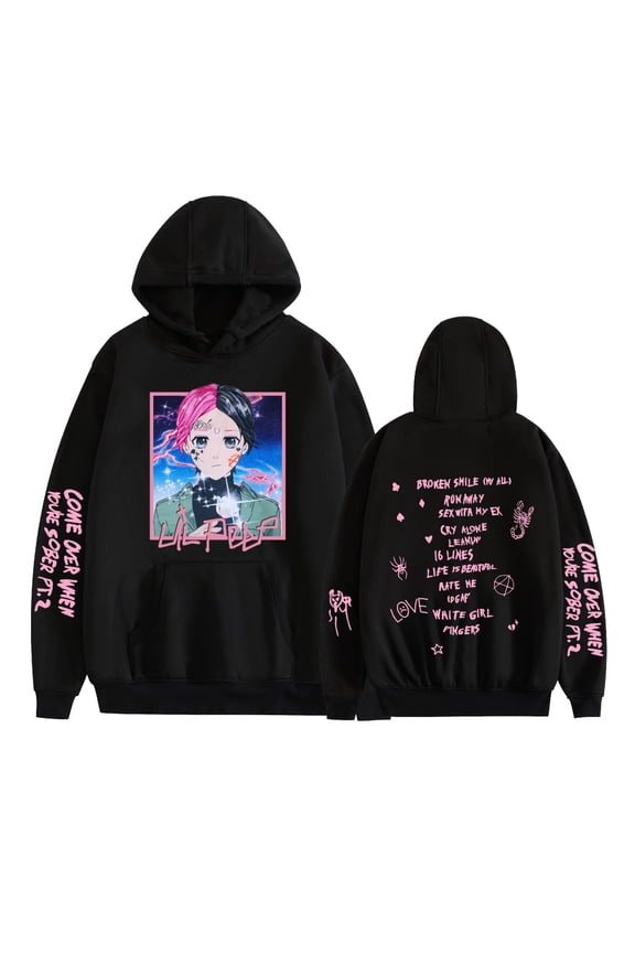 Lil Peep Rapper Hoodie The Show Sweatshirt Peep Love Pullover Hoodie Sizes XS-3XL