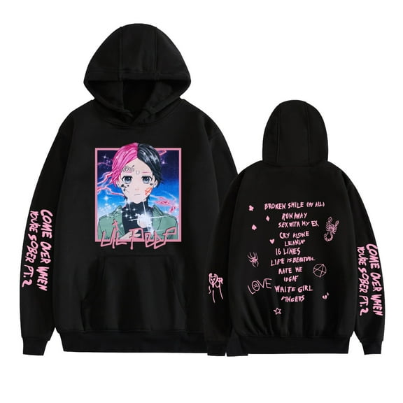 TPUABR Lil Peep Rapper Hoodie The Show Sweatshirt Peep Love Pullover Hoodie Sizes XS-3XL
