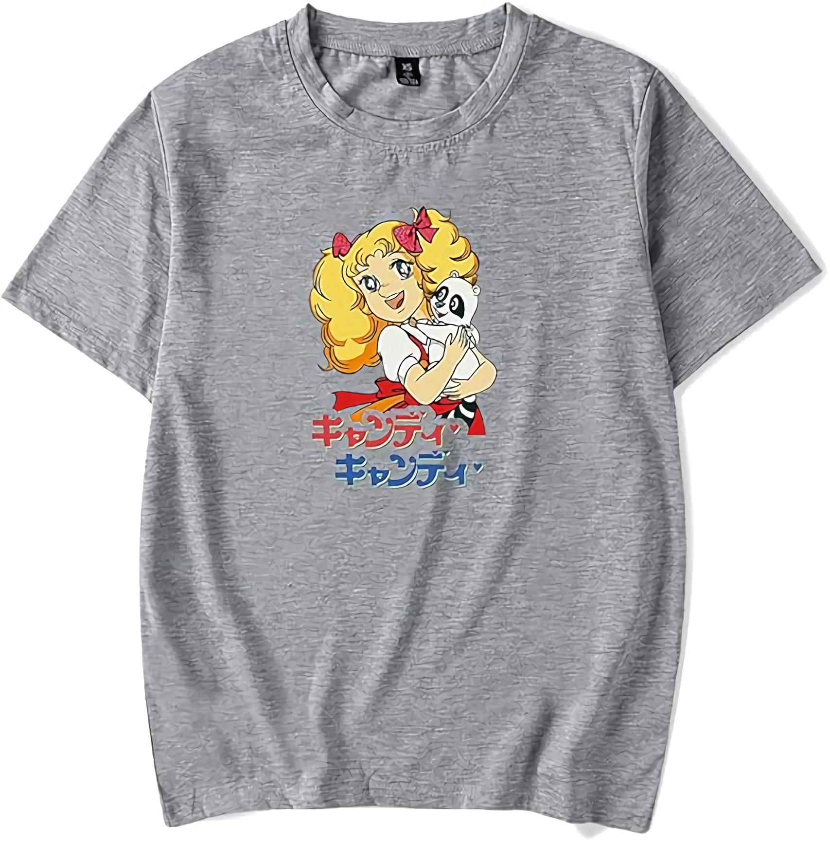 TPUABR New Candy Candy Anime TShirt Merch Casual Short Sleeved T Shirt