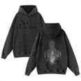 thumbnail image 1 of TPUABR Solo Leveling washed vintage hoodie anime role play sweatshirt, 1 of 6