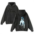 thumbnail image 1 of TPUABR Solo Leveling washed vintage hoodie anime role play sweatshirt, 1 of 6
