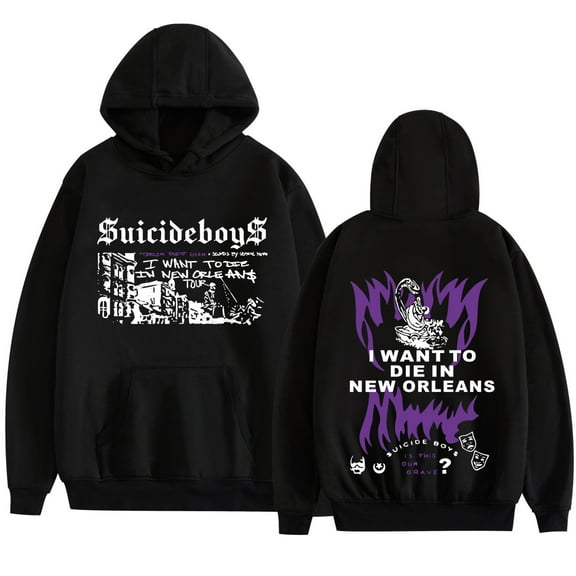 TPUABR Suicide Boys Hoodie 2025 New Hip-Hop Singer Casual Hoodie Unisex