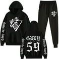 thumbnail image 1 of TPUABR Suicideboys Two-Piece Hoodie Set New Rapper Hip Hoodie, 1 of 6