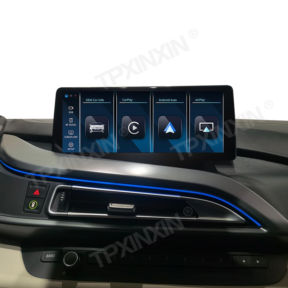 TPXINXIN 10.25 inch Linux Screen Mirror Link For BMW I8 I12 EVO 2018 ...