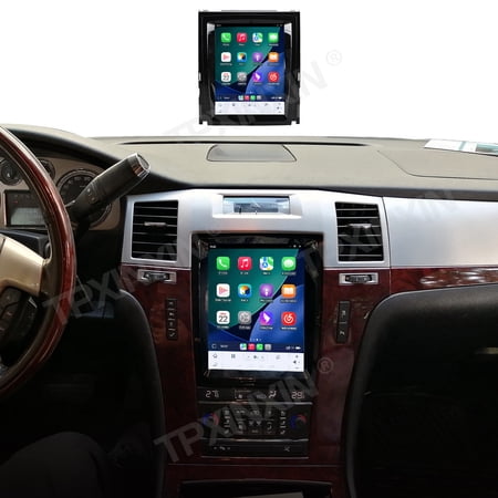 TPXINXIN 10.4 inch Android 14 Car Radio Carplay for Cadillac Escalade 2007-2012 Stereo Multimedia Player GPS Navi Headunit Tape Recorder