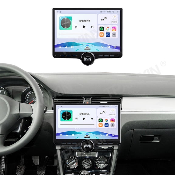 TPXINXIN 11.5 inch Single Knob Car Radio for Volkswagen Jetta 2013-2015 Android CarPlay GPS Navigation Stereo