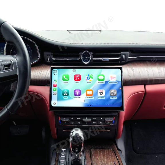 TPXINXIN 11.6 inch Car Radio For Maserati Quattroporte 2013-2020 Android CarPlay GPS Navigation 4G WiFi RDS Stereo Car Multimedia Player