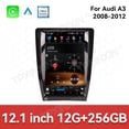 thumbnail image 1 of TPXINXIN 12.1 Inch Android 14 Car Radio For Audi A3 2008-2012 Vertical Screen Stereo Multimedia Player Carplay GPS Navigation Uint Auto, 1 of 9