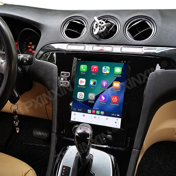 TPXINXIN 12.1 inch Car Radio For Ford S-Max Galaxy 2007-2015 Qualcomm Screen Car Intelligent System Navi GPS Radio Multimedia Player Carplay Android 11 Head