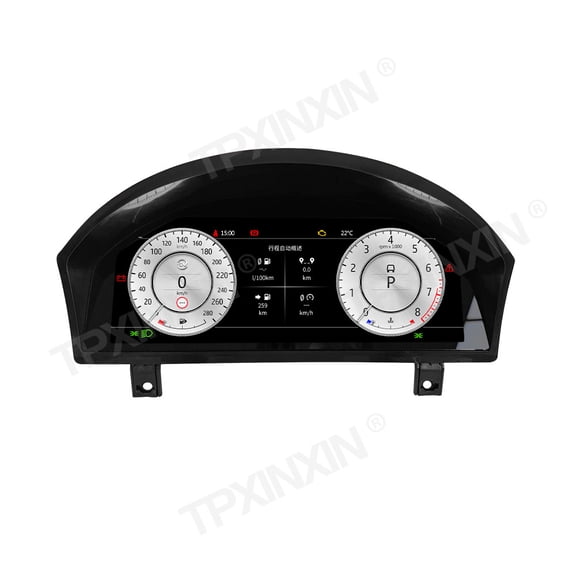 TPXINXIN 12.3'' LCD Digital Dashboard Cluster For Land Rover Range Rover Sport L320/Discovery 3 2004-2009 Virtual Instrument Panel Meter