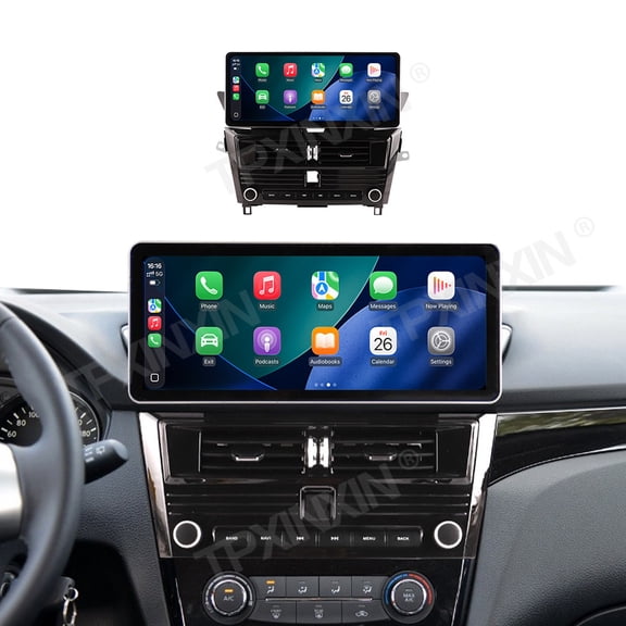 TPXINXIN 12.3 inch Android 13 Car for Nissan X-Trail 2014-2020 Nissan Qashqai 2016-2022 AC Air conditioning vents GPS Navigation Multimedia Player Car Radio