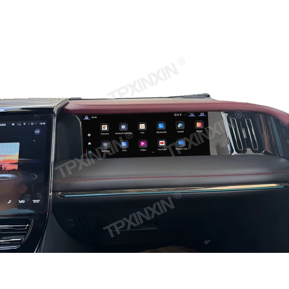 TPXINXIN 12.3 inch Car Copilot Android 13.0 For GAC Chuanqi M9 E9 Front Passenger Entertainment Screen Multimedia Player Car Radio Music