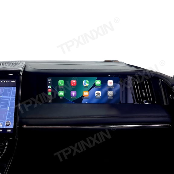 TPXINXIN 12.3 inch For GAC Trumpchi M8 E8 E9 2023+ Front Passenger Touch Screen Car Android Entertainment Display with Carplay
