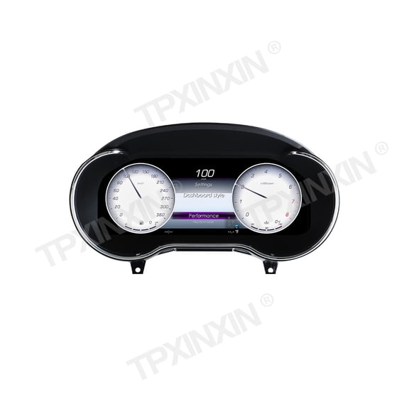 TPXINXIN 12.3 inch For Mercedes-Benz C/GLC Class W205 W204 2016-2020 LCD Speedometer Car Digital Dashboard Instrument Cluster Pannel Display Player