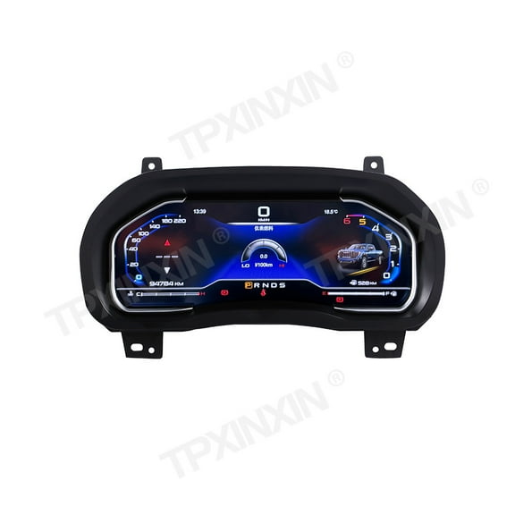 TPXINXIN 12.3 inch for Chevrolet Silverado Sierra 2013-2019 GMC 2014-2020 Car Digital Cluster LCD Dashboard Player Cockpit Virtual Instrument