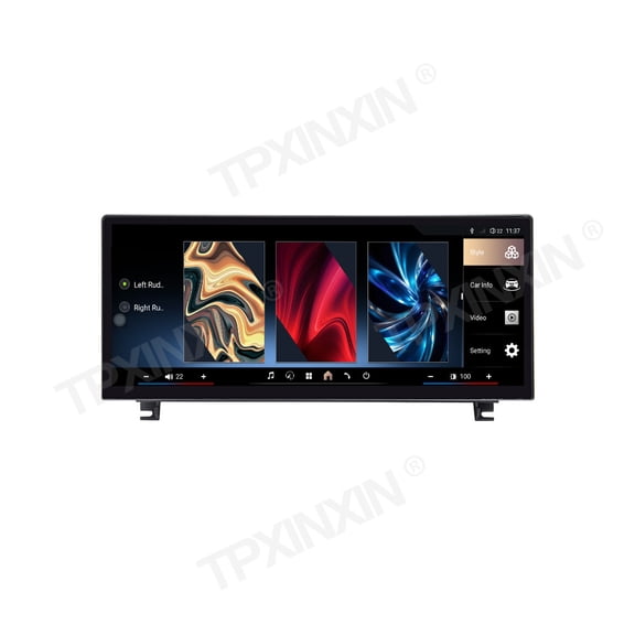 TPXINXIN 12.9 inch Carplay Android14 Dual BT Car GPS Navigation For BMW Z4 E89 2009-2018 Headunit Multimedia Player Car Radio