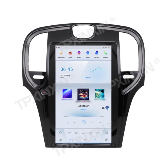 TPXINXIN 13.3 inch for Chrysler 300C 2013-2019 Android 13.0 Tesla Screen GPS Navi Car Multimedia Radio Player Head Unit carplay