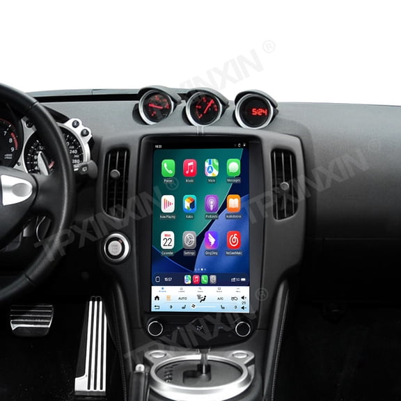TPXINXIN 13.8 inch MKT Multimedia Android Screen Car Radio Receiver for Nissan 370Z 2009-2021 GPS Navigation Intelligent System Head Unit