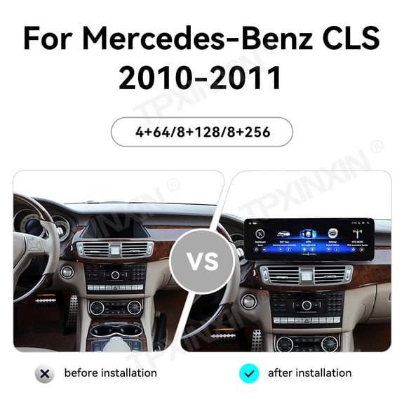 TPXINXIN 14.9 inch Android 13.0 for Mercedes-Benz GLS 2010-2011 Car Radio Multimedia Player Auto Stereo GPS Navigation Head Unit Carplay