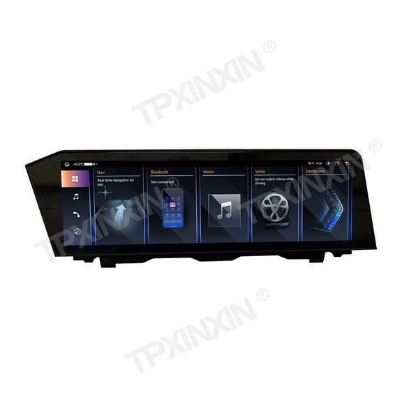 TPXINXIN 14.9 inch Android 14 Qualcomm 8+128GB Car Stereo for BMW 5 Series 2010-2017 2K IPS Touch Screen,Global 4G LTE GPS Navigation, Support Wireless CarPlay Android Auto