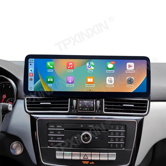 TPXINXIN 14.9 inch Car Radio For Mercedes-Benz GLS/GLE 2015-2018 Navigation Multimedia Head Unit GPS Carplay Linux Screen