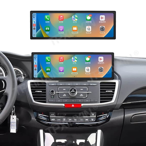 TPXINXIN 14.9 inch Car Radio Stereo for Honda Accord 9th 2014-2017 Android 15 Carplay Multimedia Video Player Screen GPS Navigation Head Unit