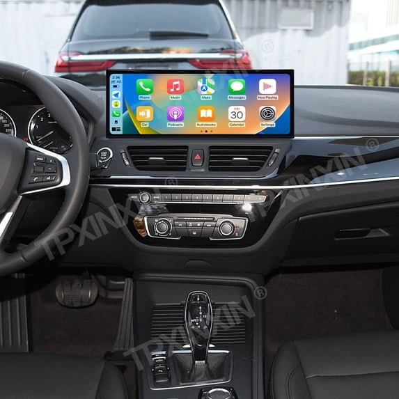 TPXINXIN 15.8 inch Android 14 Car Radio for BMW 1 Series 2013-2020 Wirless Carplay GPS Navigation Screen Upgrade Multimedia Player Android Auto (NBT Sedan version F52 F20)