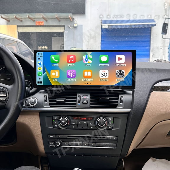 TPXINXIN 15.8 inch Android 14 Car Radio for BMW X3/X4 2011-2017 Wirless Carplay GPS Navigation Screen Upgrade Multimedia(CIC system)