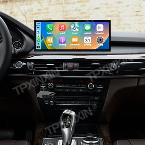 TPXINXIN 15.8 inch Android 14 Car Radio for BMW X5/X6 F15 2014-2018 Wirless Carplay GPS Navigation Screen Upgrade Multimedia(NBT system)