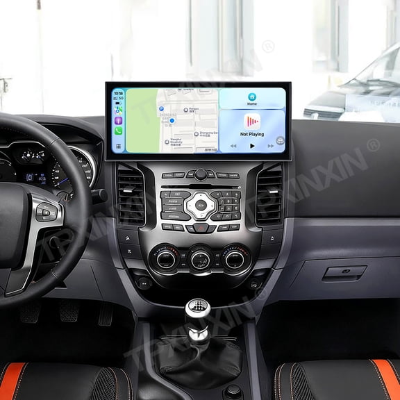 TPXINXIN 15.8 inch Android 15 Car Radio For Ford Ranger 2008-2012 HD Multimedia Video Player Navigation GPS DVD 4G DSP Stereo Bluetooth