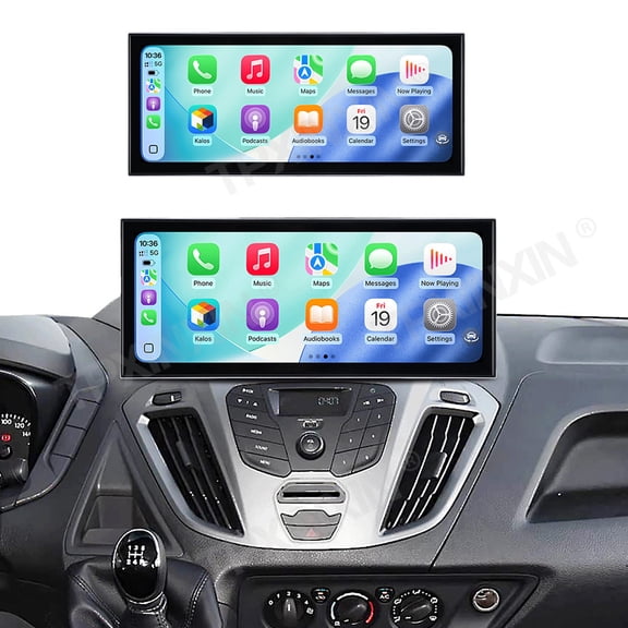 TPXINXIN 15.8 inch Android 15 Car Radio For Ford Transit Custom 2012-2017 HD Multimedia Video Player Navigation GPS DVD 4G DSP Stereo Bluetooth