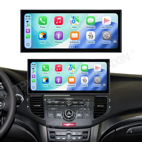 TPXINXIN 15.8 inch Android 15 Car Radio For Honda Spirior 2009-2013 HD Multimedia Video Player Navigation GPS DVD 4G DSP Stereo Bluetooth