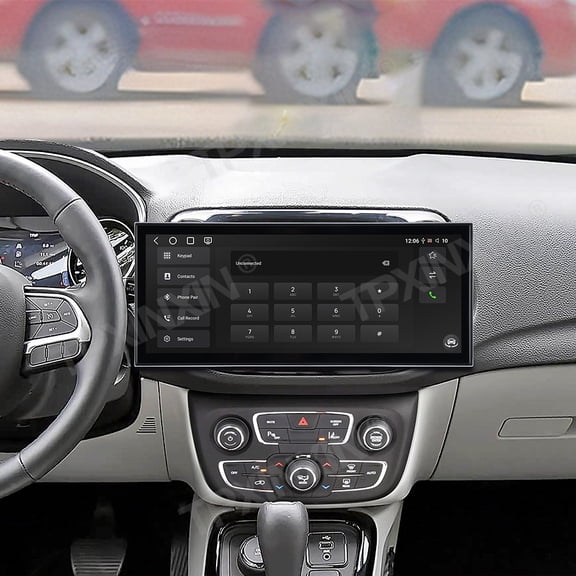 TPXINXIN 15.8 inch Android 15 Car Radio For Jeep Compass 2017-2021 HD Multimedia Video Player Navigation GPS DVD 4G DSP Stereo Bluetooth