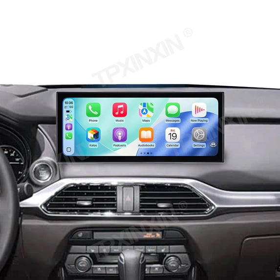 TPXINXIN 15.8 inch Android 15 Car Radio For Mazda CX-9 2021-2024 HD Multimedia Video Player Navigation GPS DVD 4G DSP Stereo Bluetooth